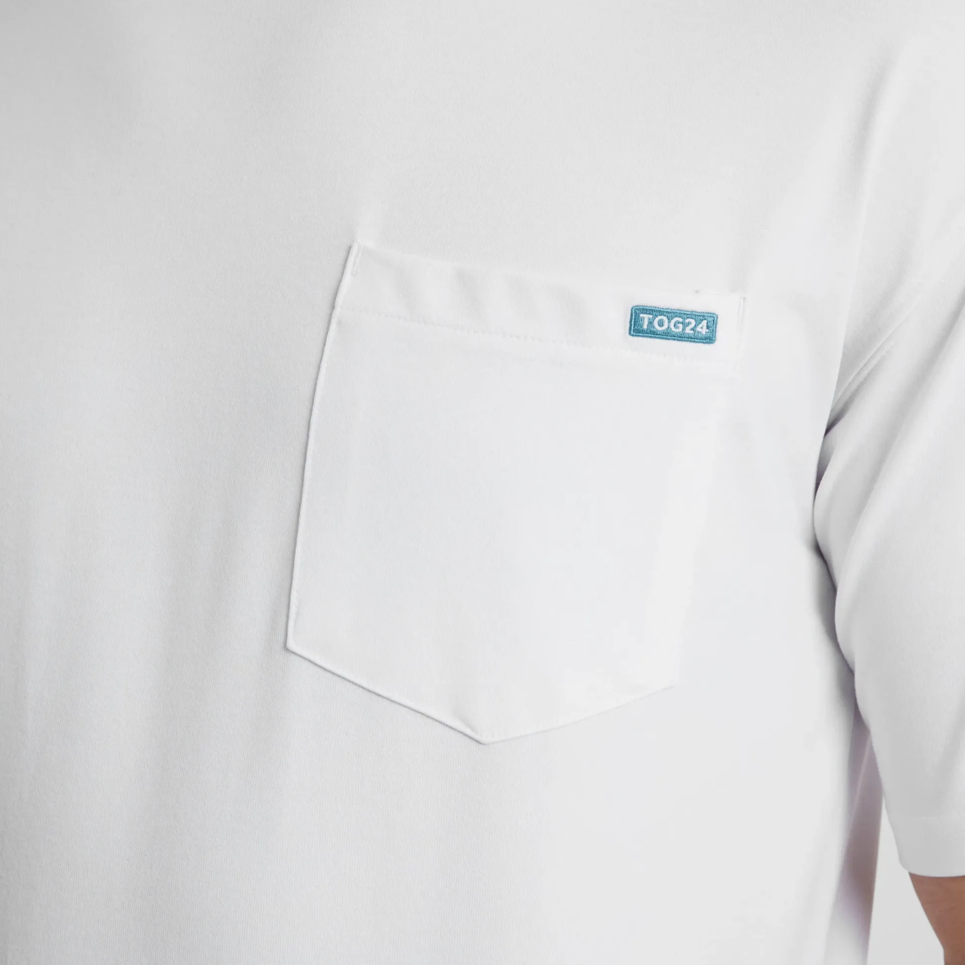 Denva Mens Oversized Premium Heavyweight 100% Cotton Jersey T-Shirt - Optic White