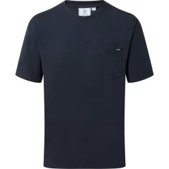 Denva Mens Oversized Premium Heavyweight 100% Cotton Jersey T-Shirt - Dark Indigo