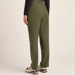 Denver Womens Walking Trousers Long - Khaki