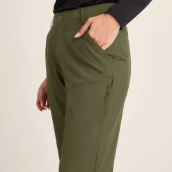 Denver Womens Walking Trousers Long - Khaki