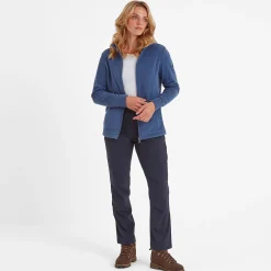 Denver Womens Walking Trousers Long - Navy