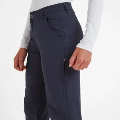 Denver Womens Walking Trousers Long - Navy