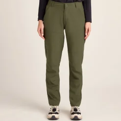 Denver Womens Walking Trousers Short - Khaki