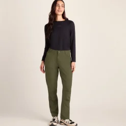 Denver Womens Walking Trousers Short - Khaki