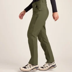 Denver Womens Walking Trousers Short - Khaki