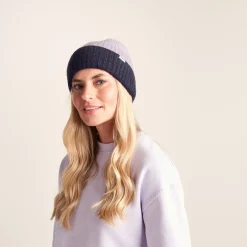 Desmon Knit Hat - Lavender Grey