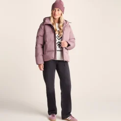 Dina Womens Shower Resistant Insulated Jacket - Mauve