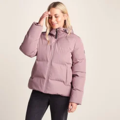 Dina Womens Shower Resistant Insulated Jacket - Mauve