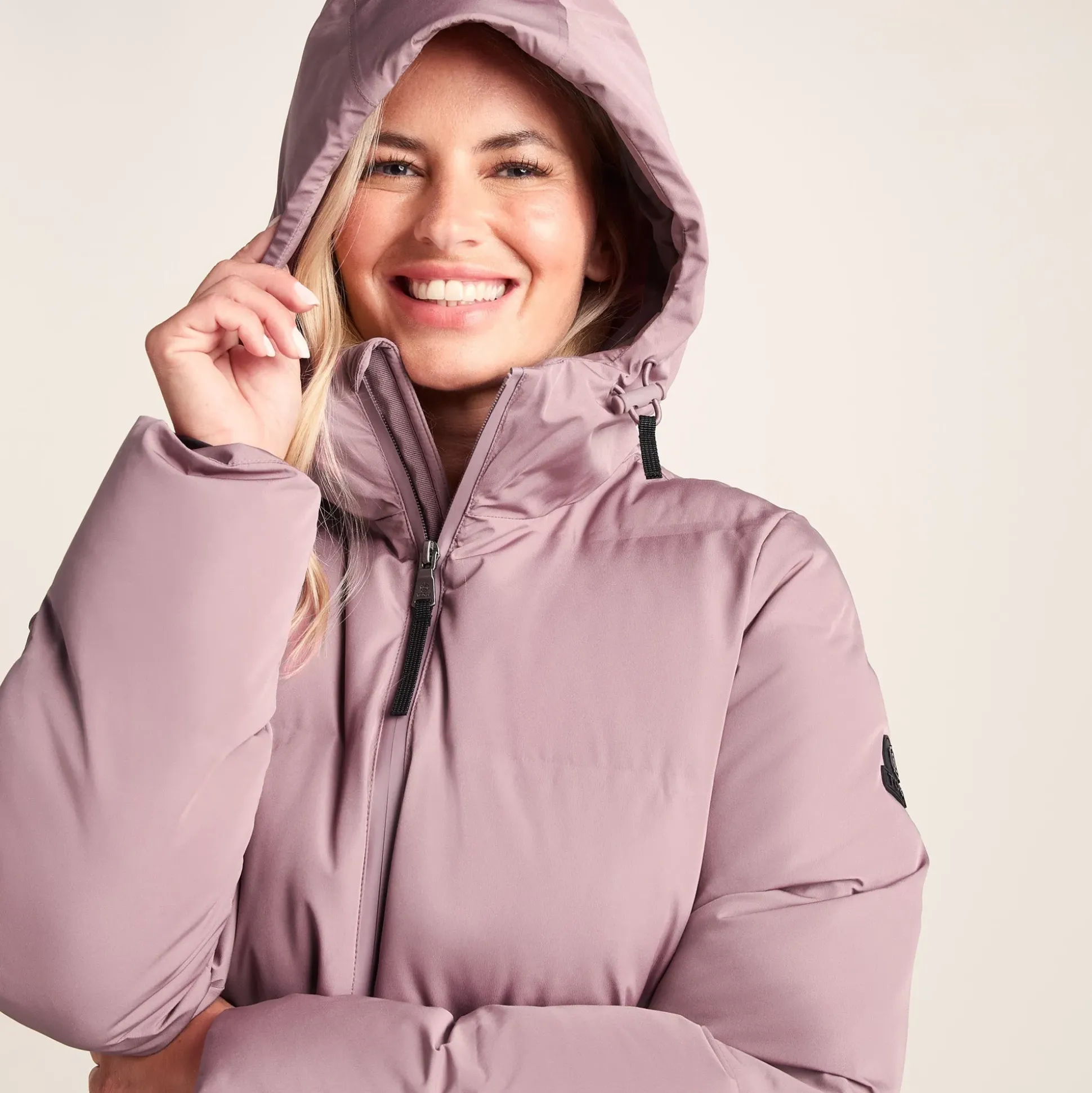 Dina Womens Shower Resistant Insulated Jacket - Mauve