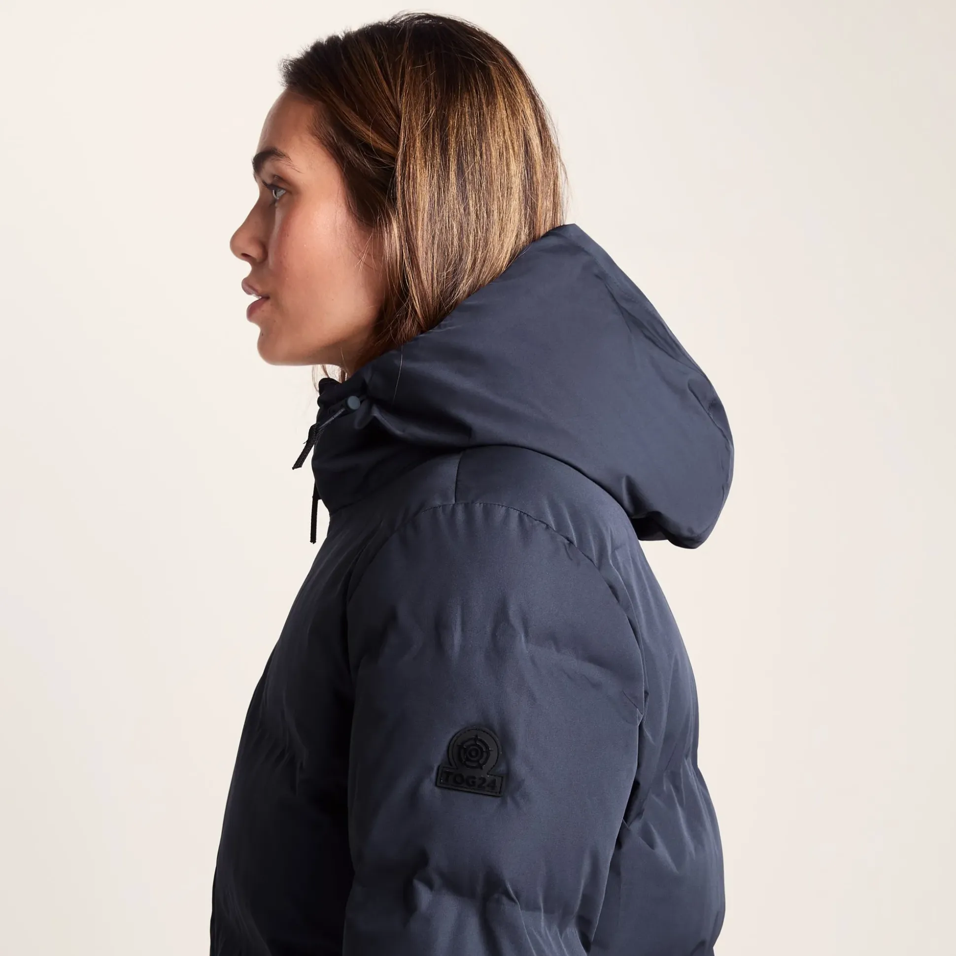 Dina Womens Shower Resistant Insulated Jacket - Dark Indigo