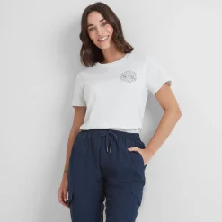 District Womens 100% Cotton Supersoft T-Shirt - Ice Grey Marl