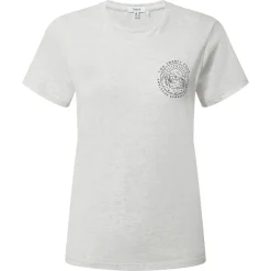 District Womens 100% Cotton Supersoft T-Shirt - Ice Grey Marl