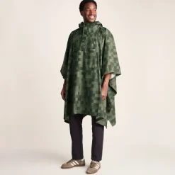Drench Unisex Waterproof Poncho - Forage Green Pixel Print