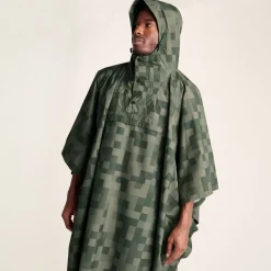 Drench Unisex Waterproof Poncho - Forage Green Pixel Print