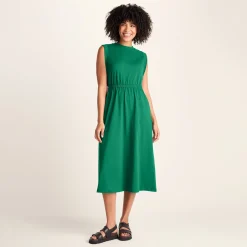 Ebony Womens Supersoft Dress - Green