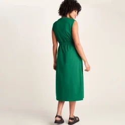 Ebony Womens Supersoft Dress - Green