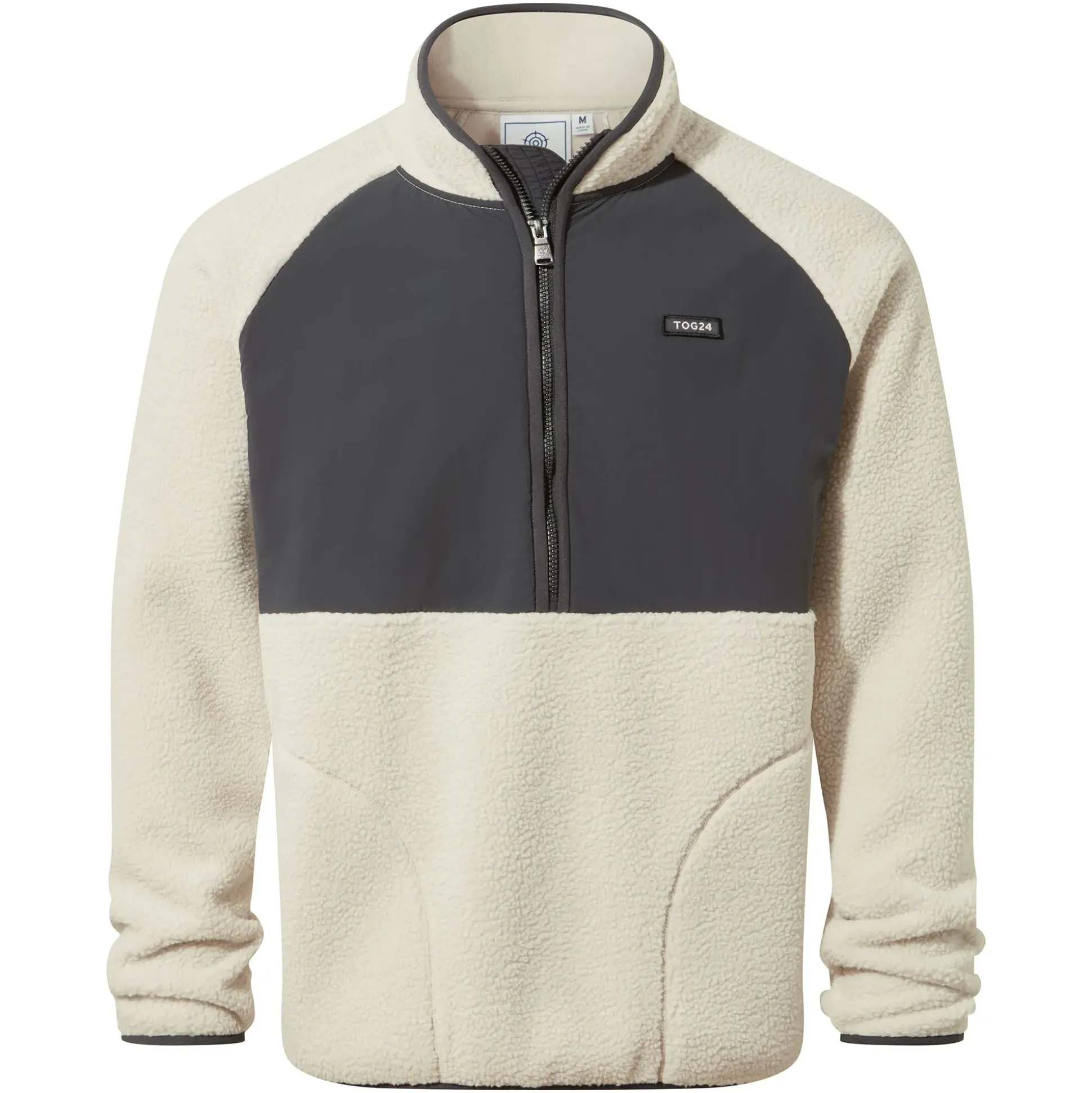 Eldon Mens Sherpa Fleece - Warm Cloud