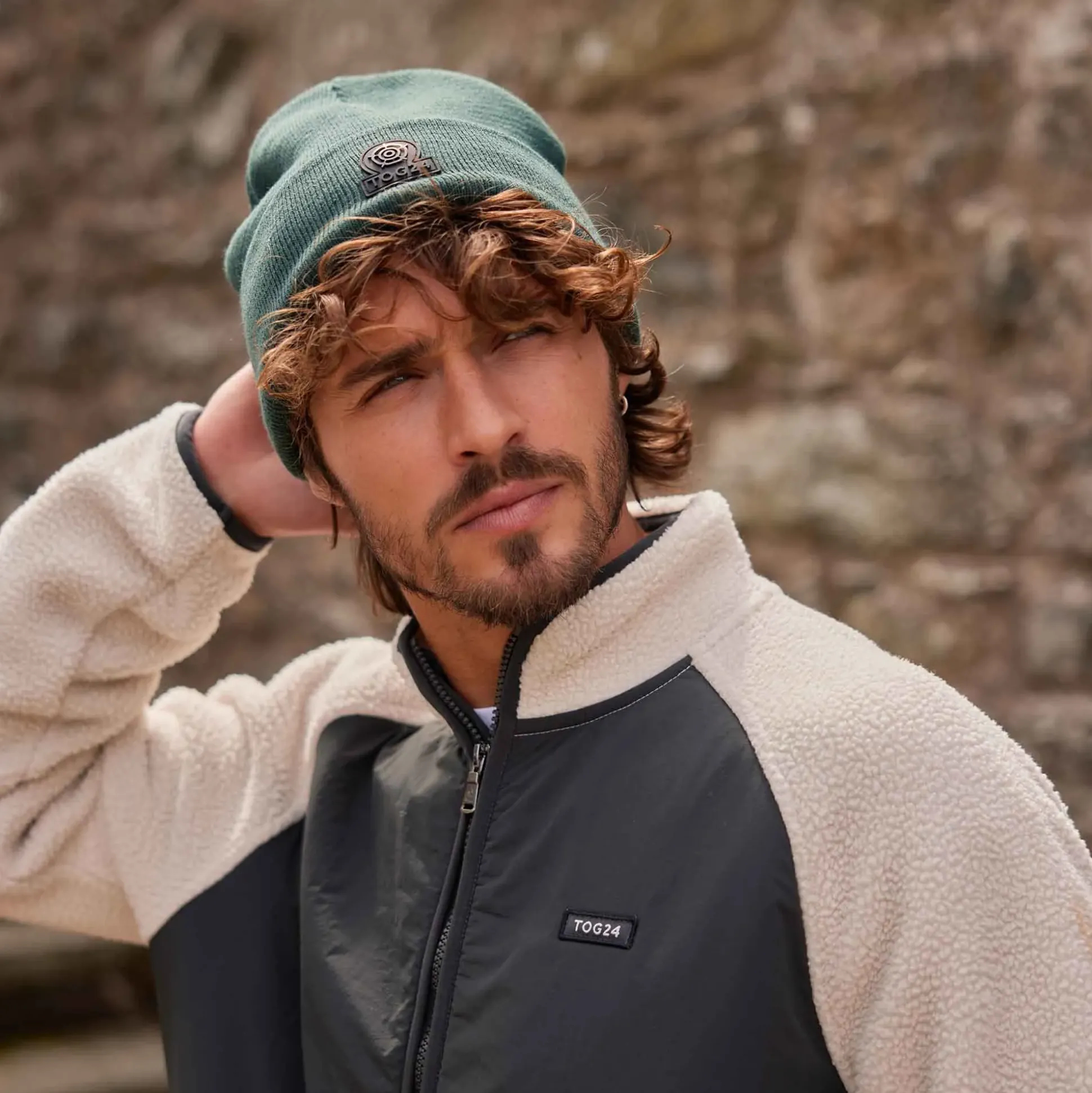 Eldon Mens Sherpa Fleece - Warm Cloud