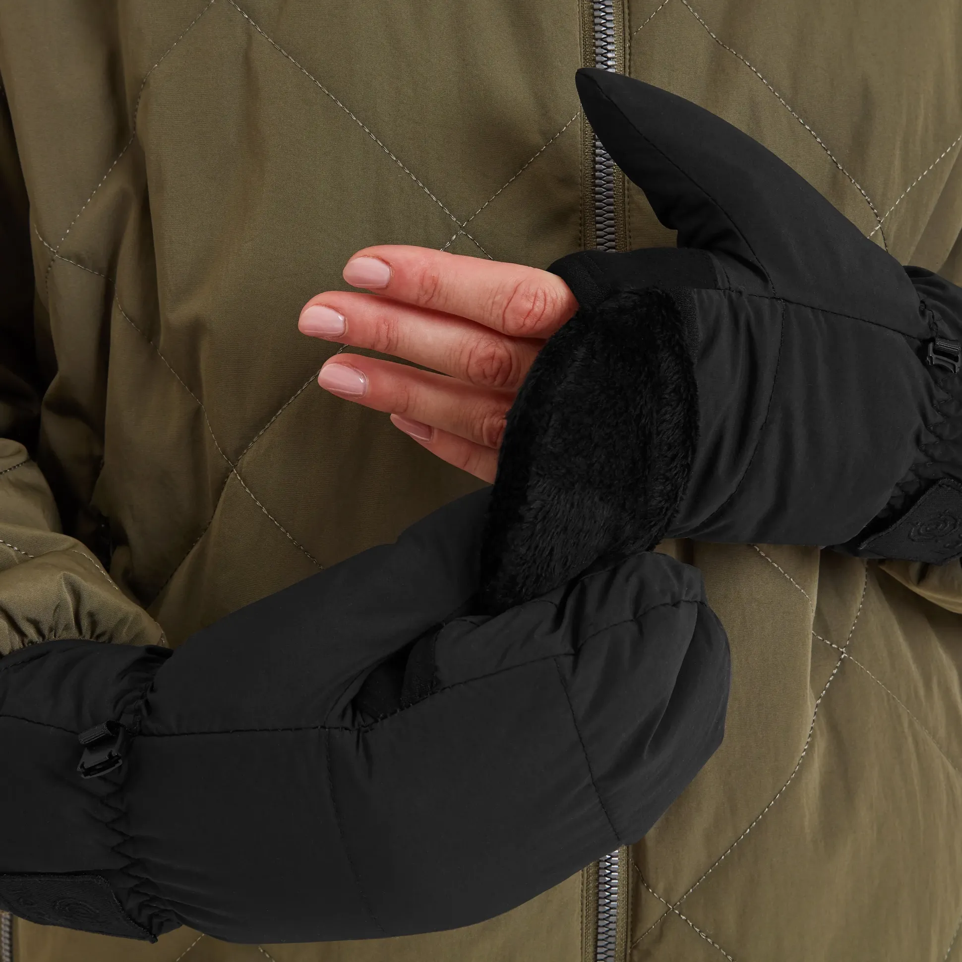 Eller Mittens - Black