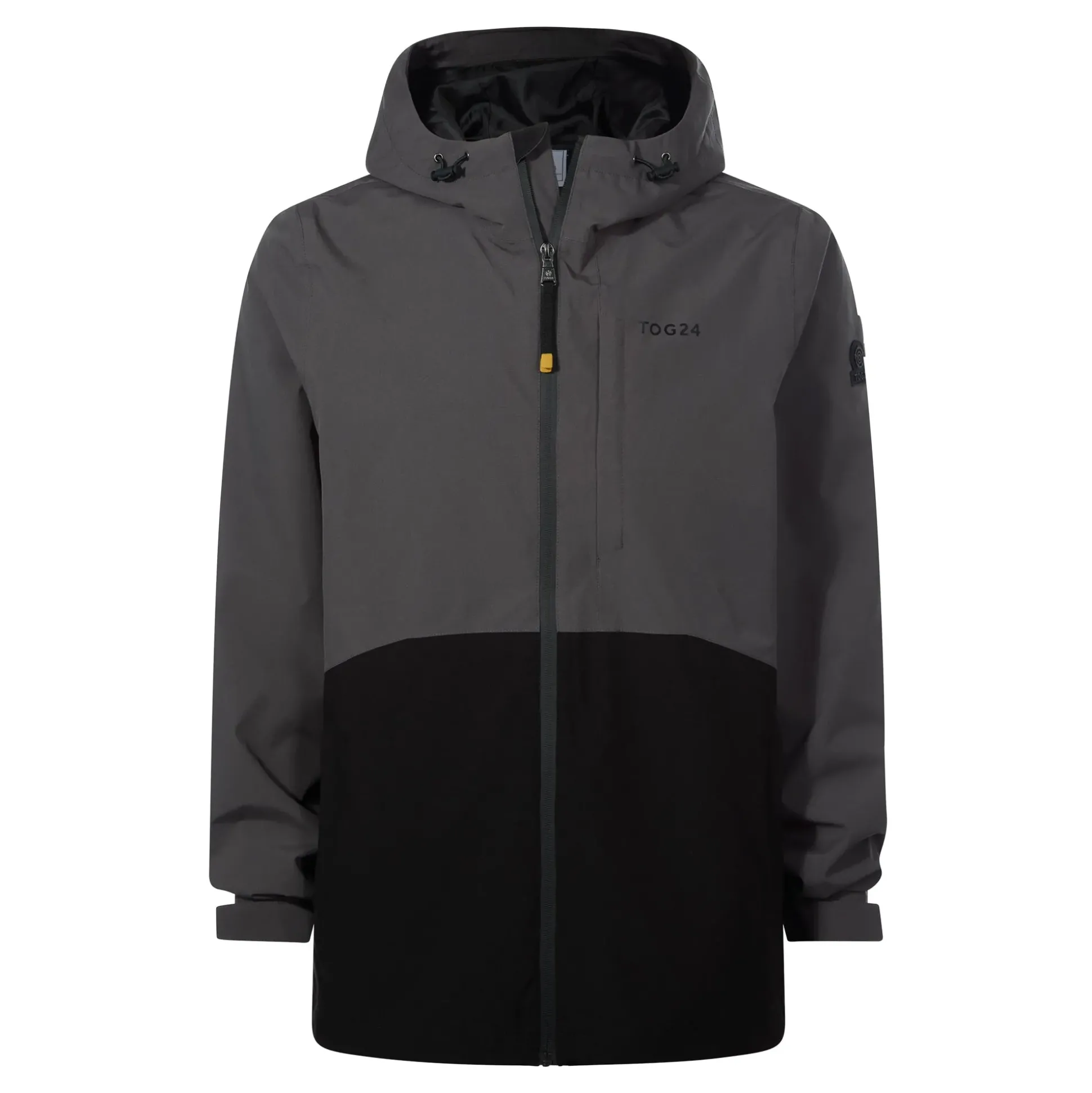 Ellon Mens Waterproof Jacket - Black/Deep Slate