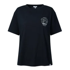 Emerald Isle Womens 100% Cotton Relaxed Fit T-Shirt - Dark Indigo