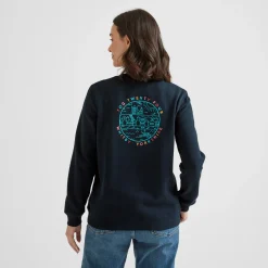 Esk Womens Supersoft Sweatshirt - Dark Indigo
