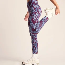 Farby Womens Breathable Performance Leggings - Smokey Blue Print