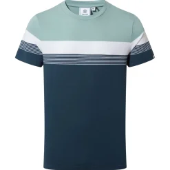 Farndon Mens T-Shirt - Light Sky/Inky Blue