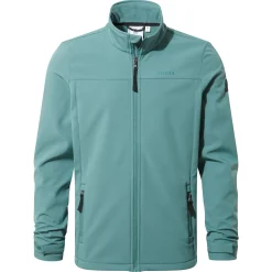 Feizor Mens Shower Resistant Softshell Jacket - Hydro Blue