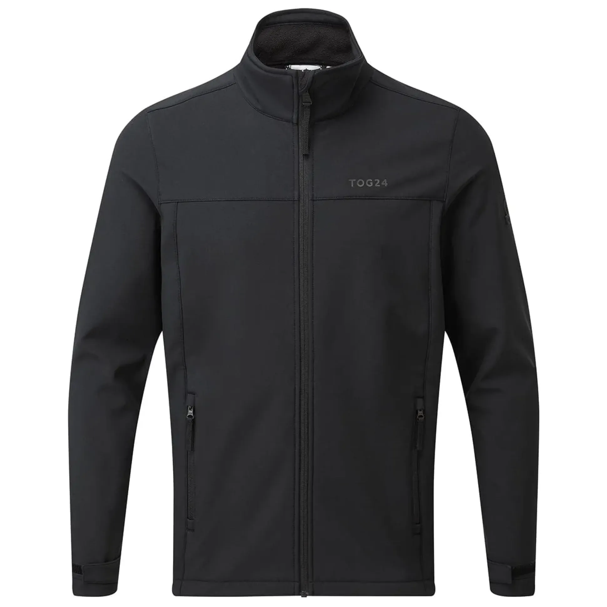 Feizor Mens Shower Resistant Softshell Jacket - Black