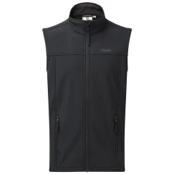 Feizor Mens Shower Resistant Softshell Gilet - Black