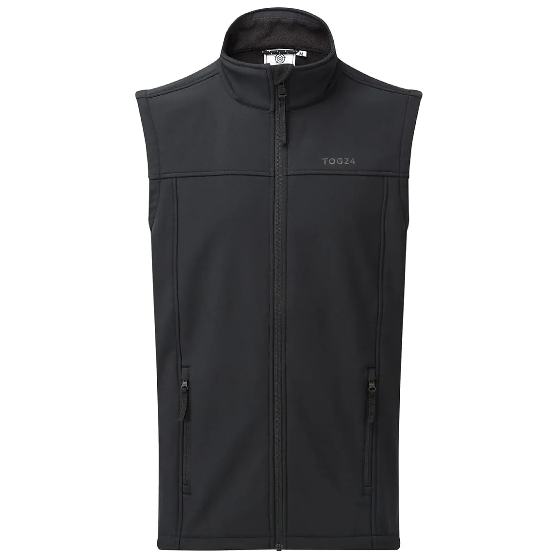 Feizor Mens Shower Resistant Softshell Gilet - Black