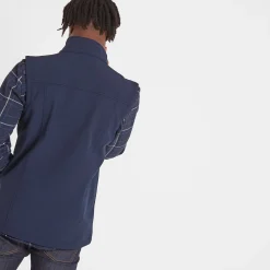 Feizor Mens Shower Resistant Softshell Gilet - Navy