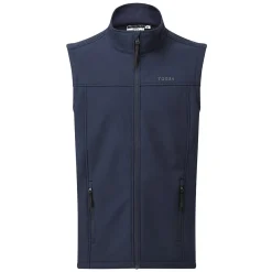 Feizor Mens Shower Resistant Softshell Gilet - Navy