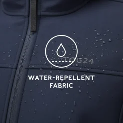 Feizor Mens Shower Resistant Softshell Jacket - Navy