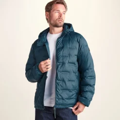 Fender Mens Shower Resistant Insulated Jacket - Petrol Green