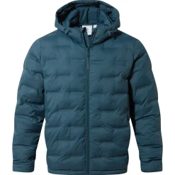 Fender Mens Shower Resistant Insulated Jacket - Petrol Green