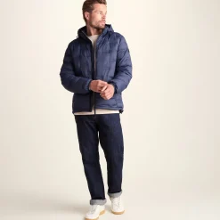 Fender Mens Shower Resistant Insulated Jacket - Dark Indigo