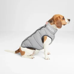 Fetch Padded Dog Coat L - Faded Pink/Ice Grey/Washed Blue