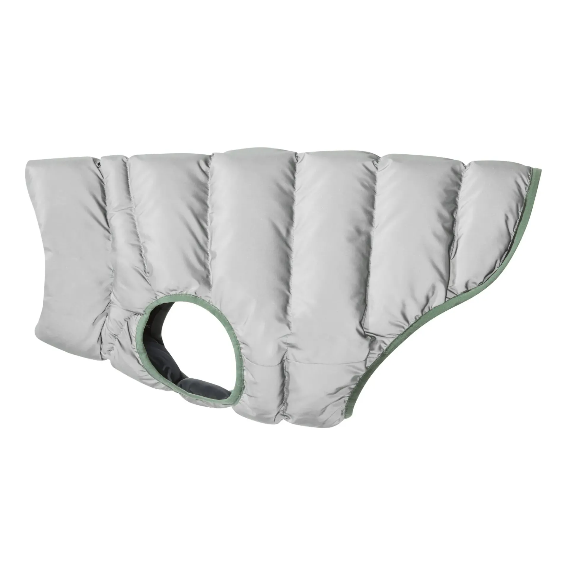 Fetch Padded Dog Coat M - Dark Indigo/Vanilla/Light Forest