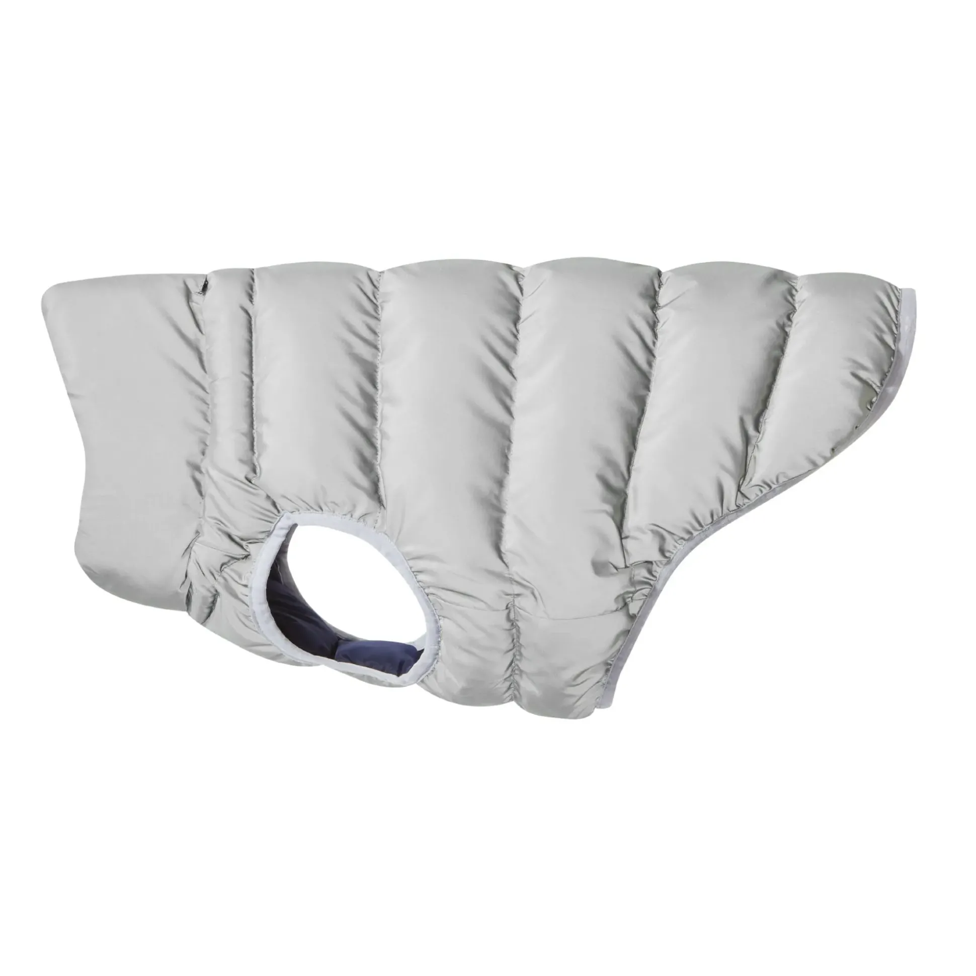 Fetch Padded Dog Coat M - Oxford Blue/Light Mist/Lavender Grey