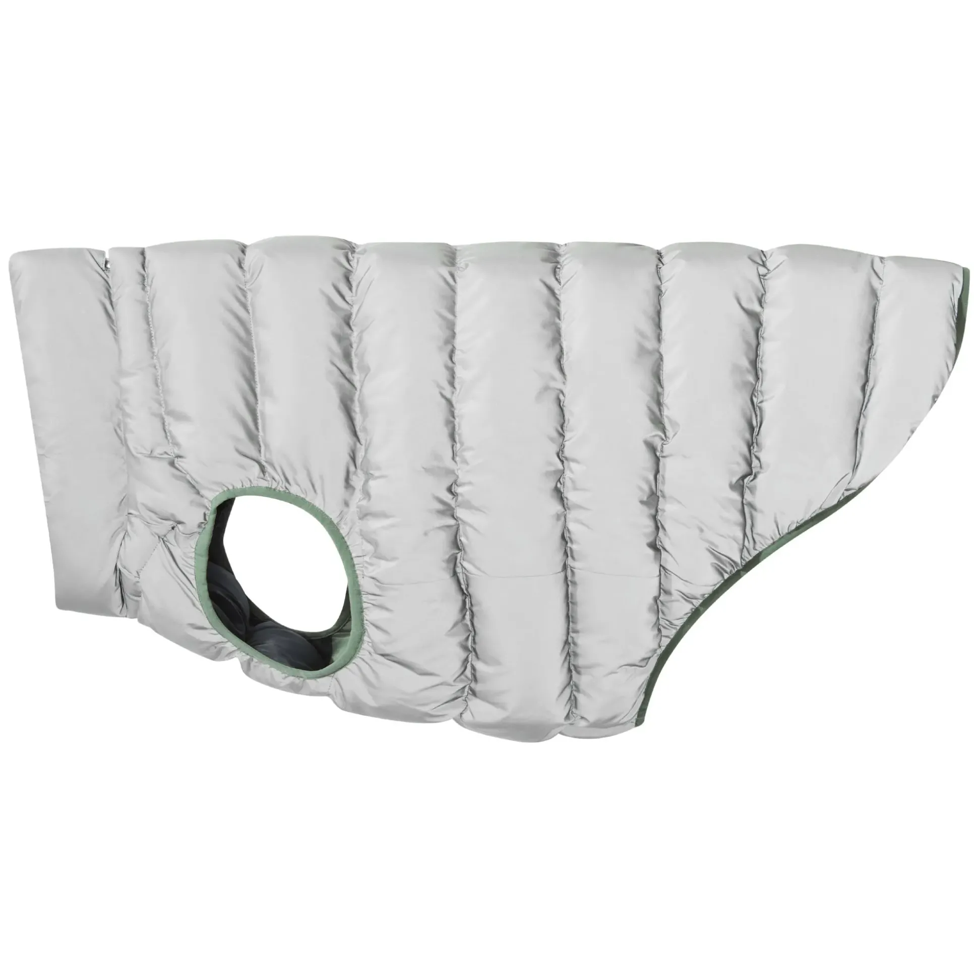 Fetch Padded Dog Coat XL - Dark Indigo/Vanilla/Light Forest