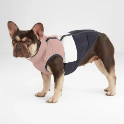 Fetch Padded Dog Coat XS - Faded Pink/Ice Grey/Washed Blue
