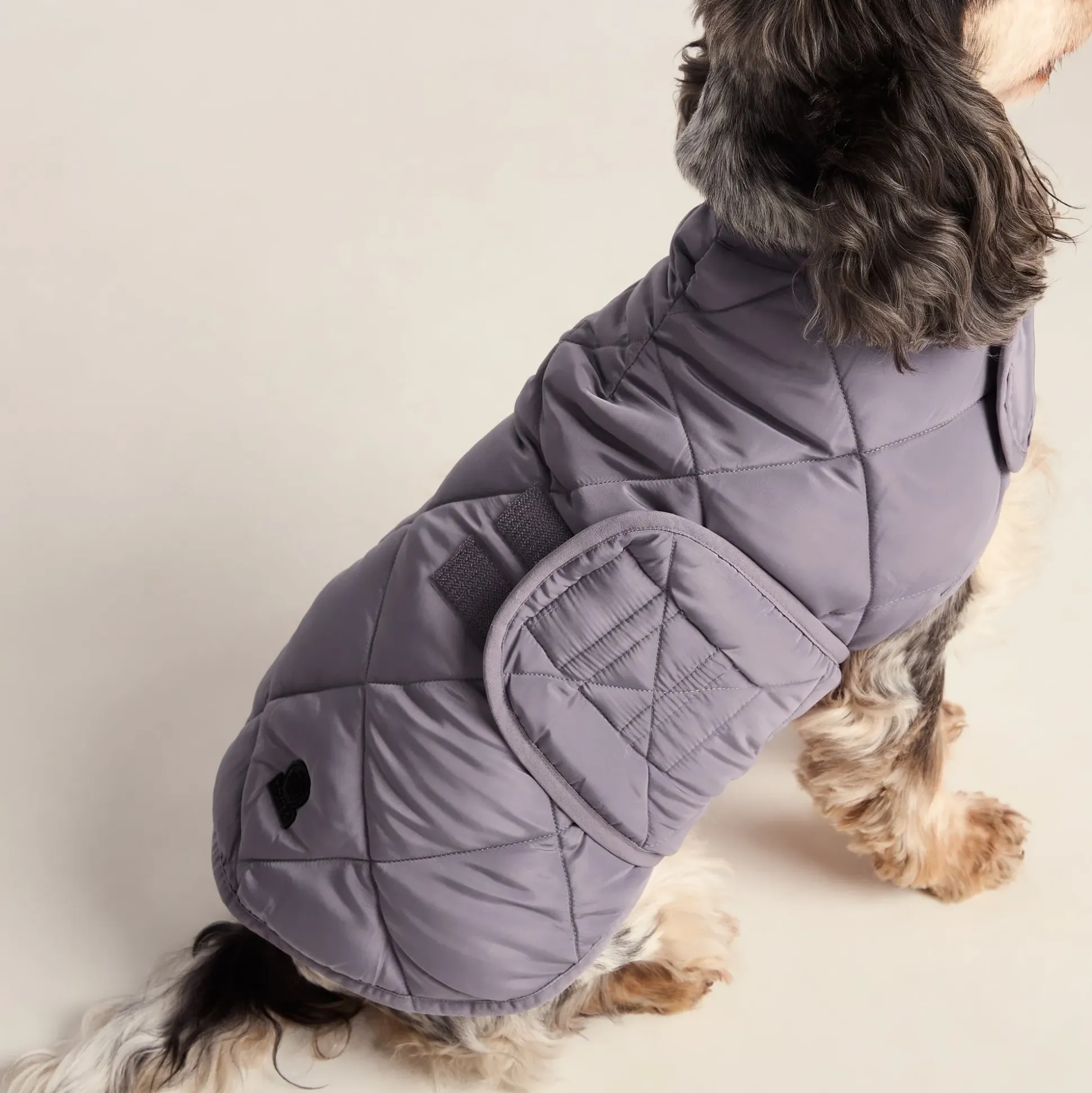 Fido Padded Dog Coat M - Dusky Lilac