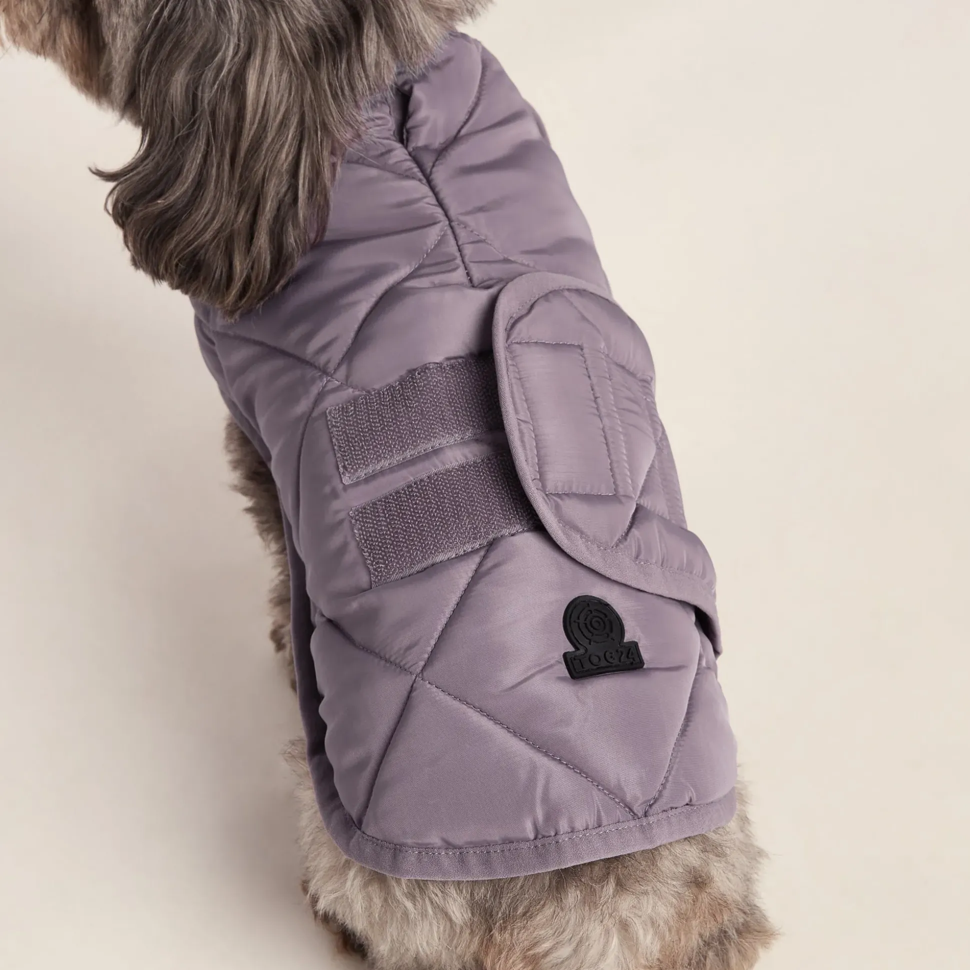 Fido Padded Dog Coat XS - Dusky Lilac