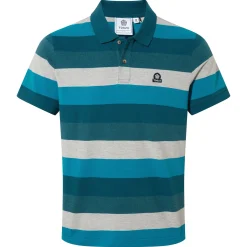 Flaxby Mens Polo - Lagoon Blue