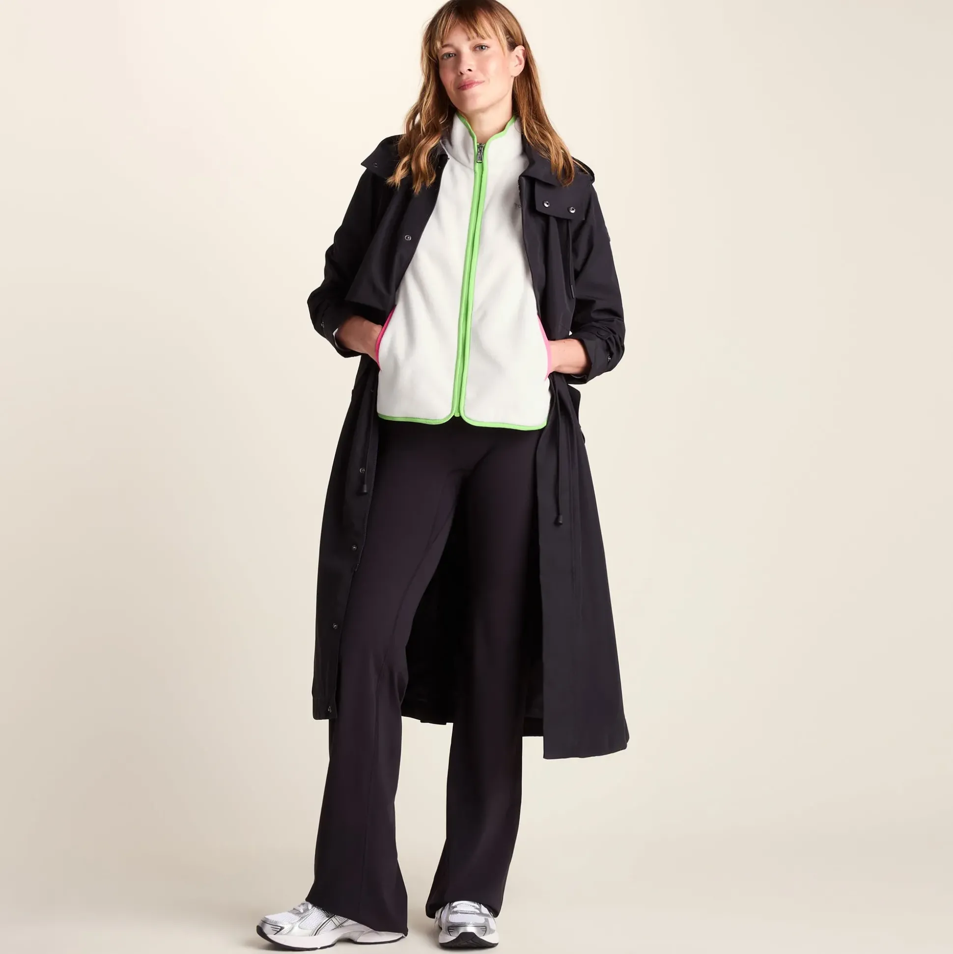 Fletcher Womens Midweight Microfleece Gilet - Vanilla