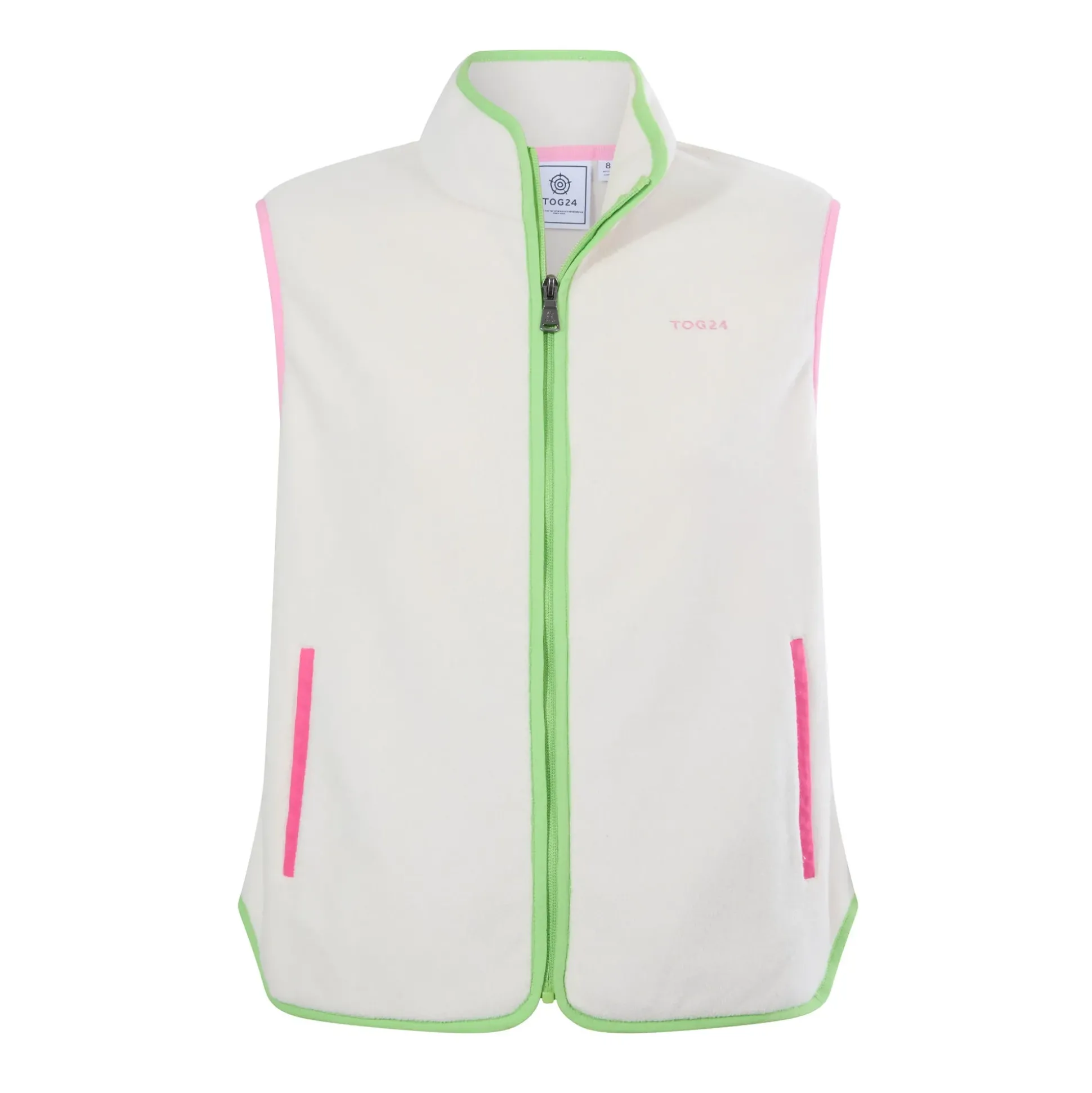 Fletcher Womens Midweight Microfleece Gilet - Vanilla