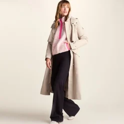 Flossie Womens Sherpa Zip Neck Fleece - Vanilla Nep