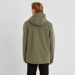 Flynn Mens Waterproof Jacket - Moss Green